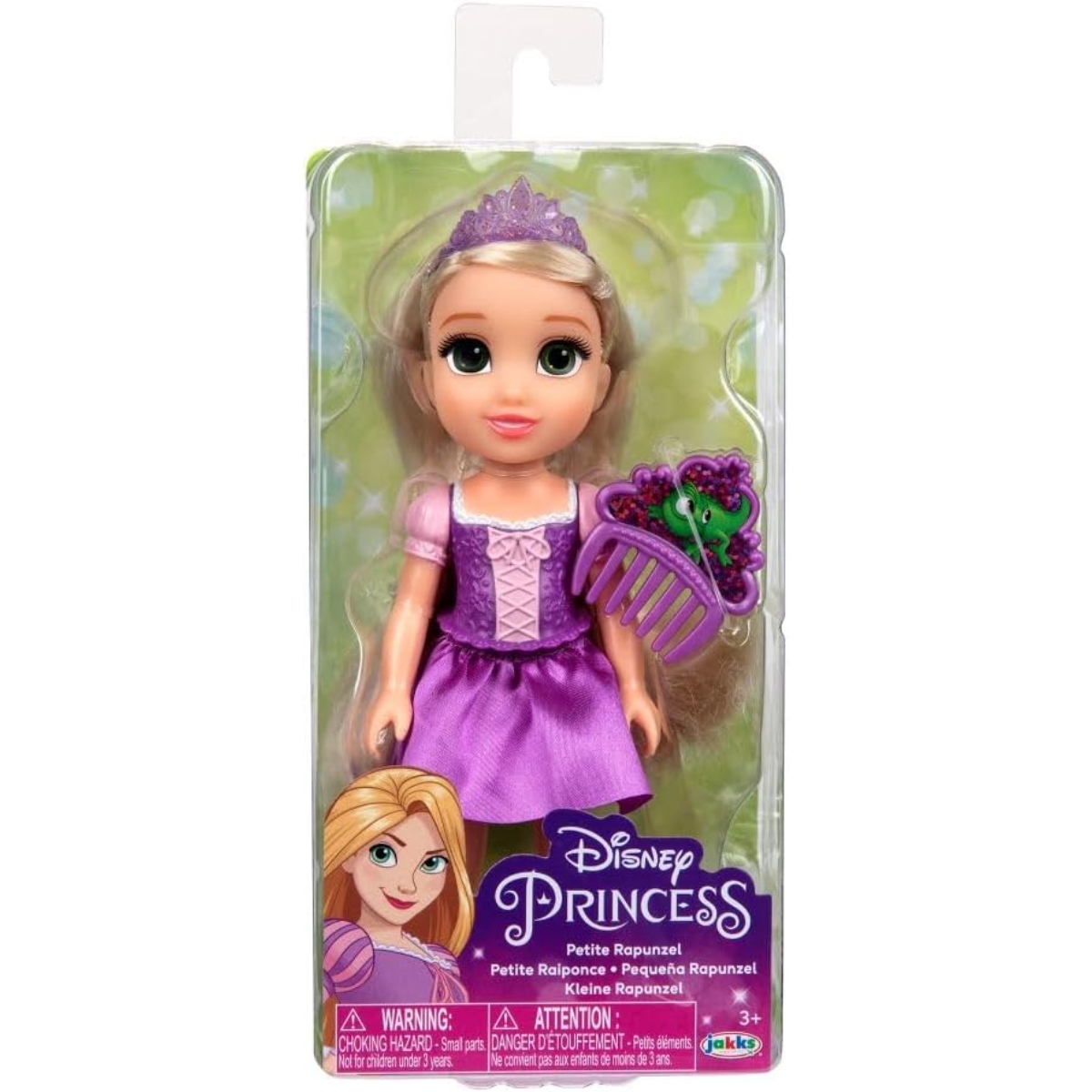 Disney Princess 6" Assorted Petite Baby Doll with Comb Girls, 3-4 Years