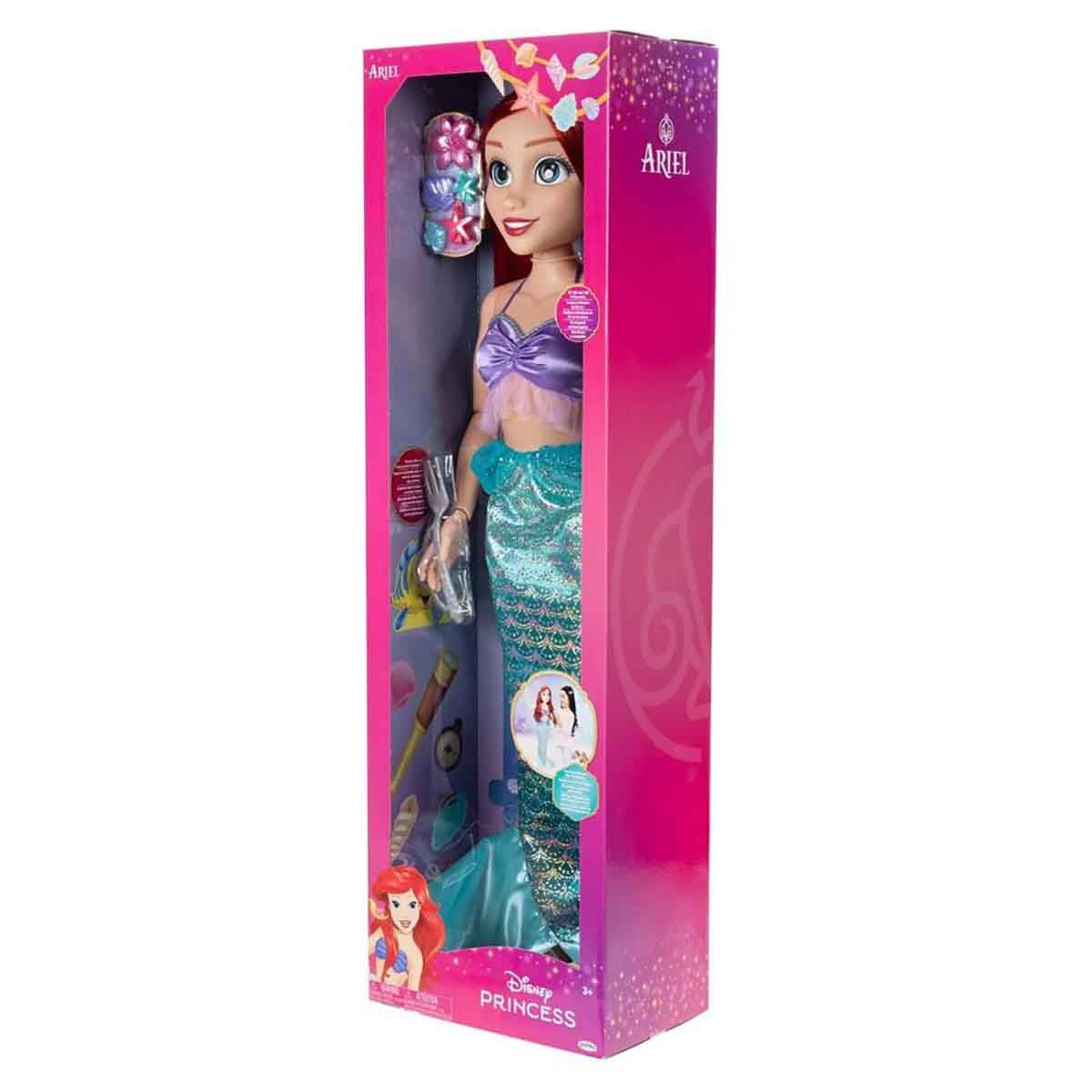 Disney Princess 32" Ariel Playdate Doll with Accessories Girls, 3-4 Years