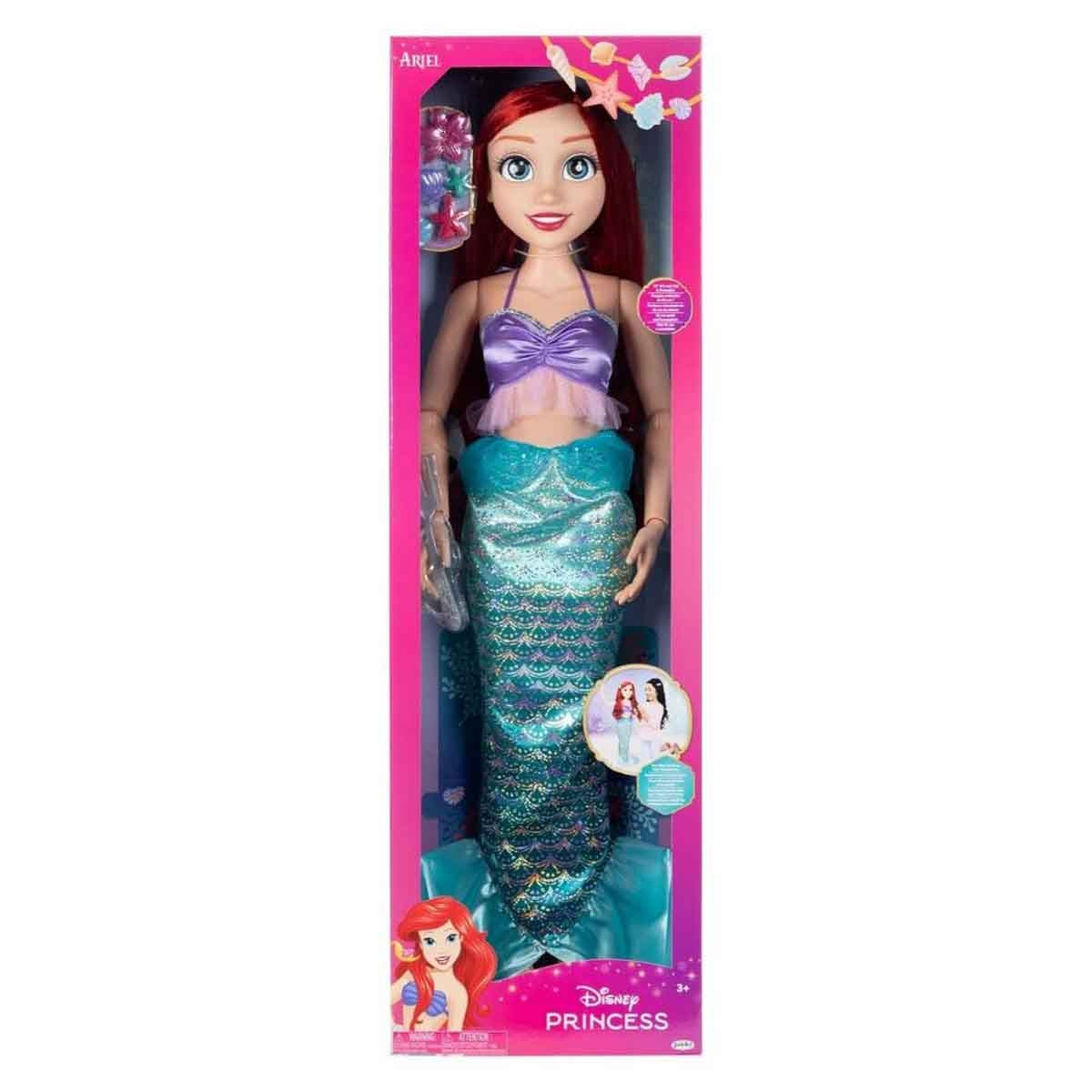 Disney Princess 32" Ariel Playdate Doll with Accessories Girls, 3-4 Years