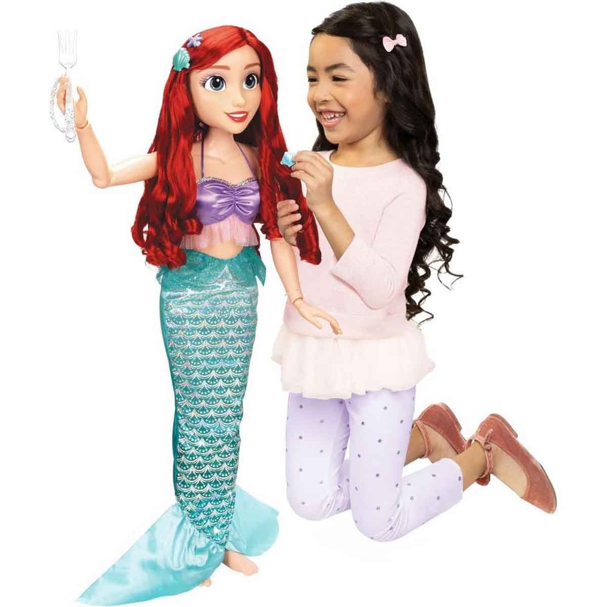 Disney Princess 32" Ariel Playdate Doll with Accessories Girls, 3-4 Years