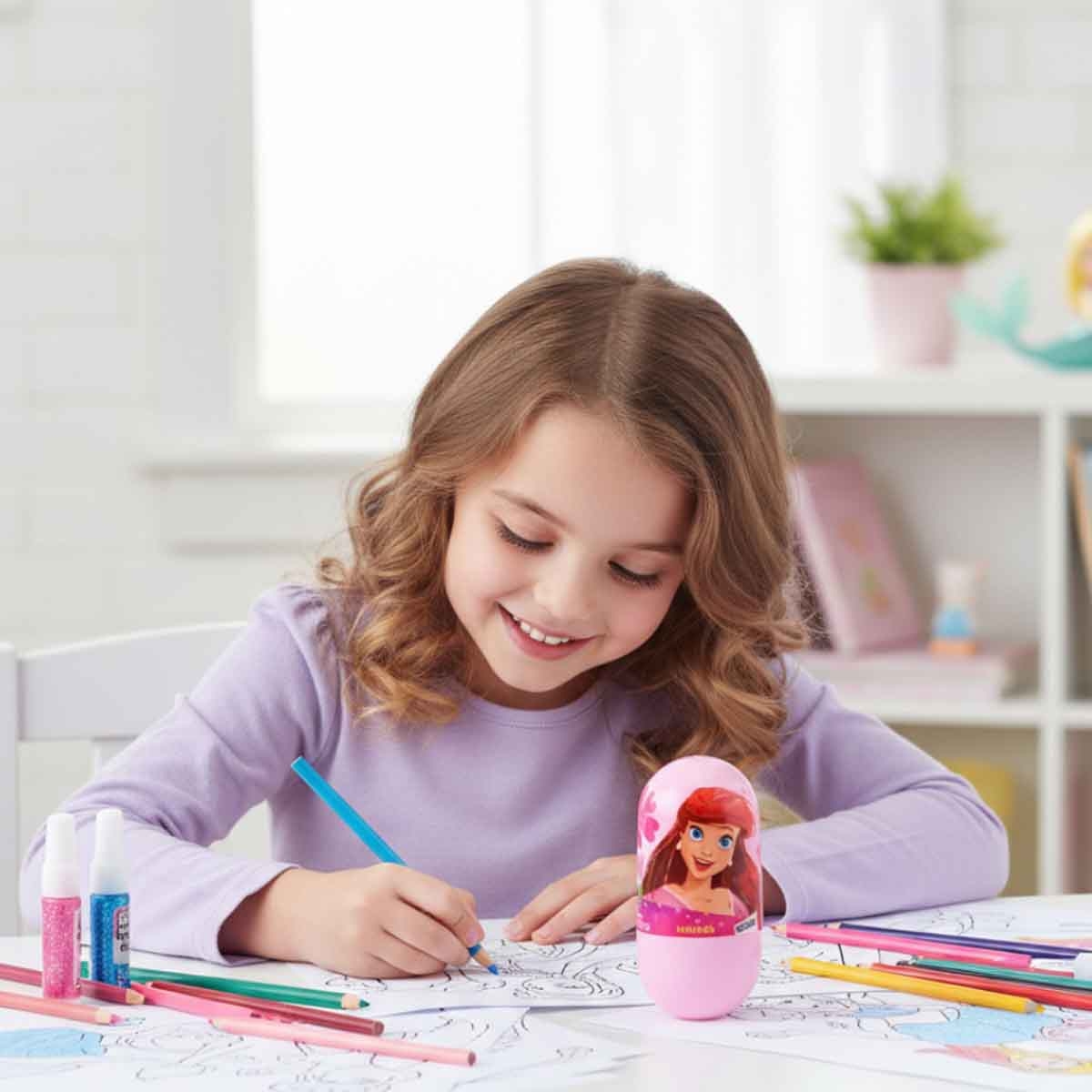 Disney Princess 1004512 Ariel Wobbler Marker Unisex, 3-4 Years