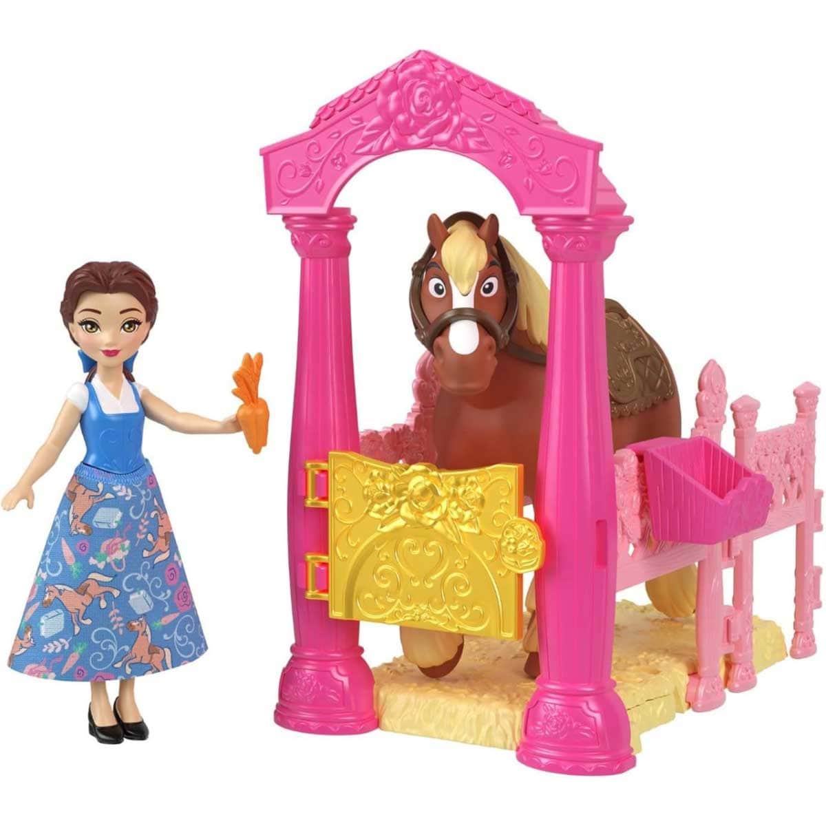 Disney Princess Assorted Royal Stables Small Doll Playset Girls, 3-4 Years