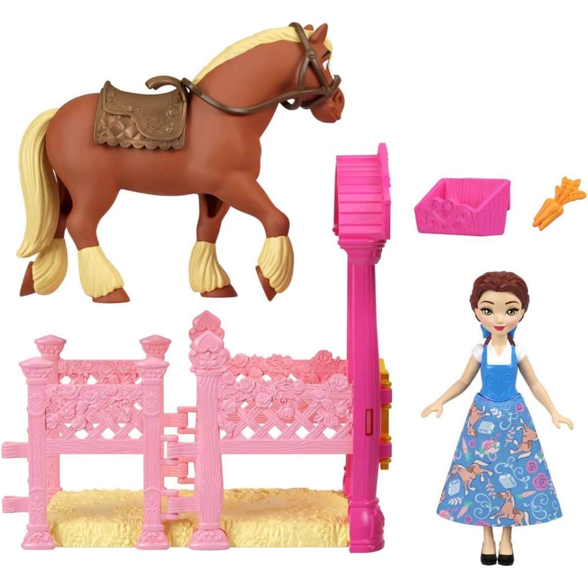 Disney Princess Assorted Royal Stables Small Doll Playset Girls, 3-4 Years