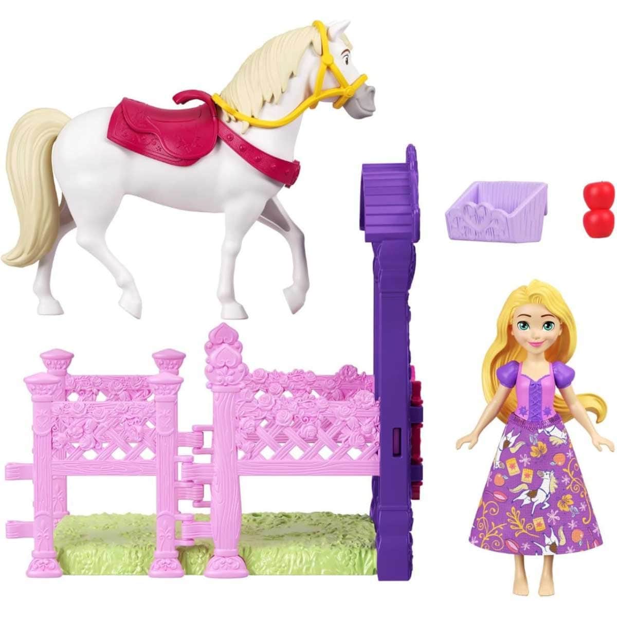 Disney Princess Assorted Royal Stables Small Doll Playset Girls, 3-4 Years