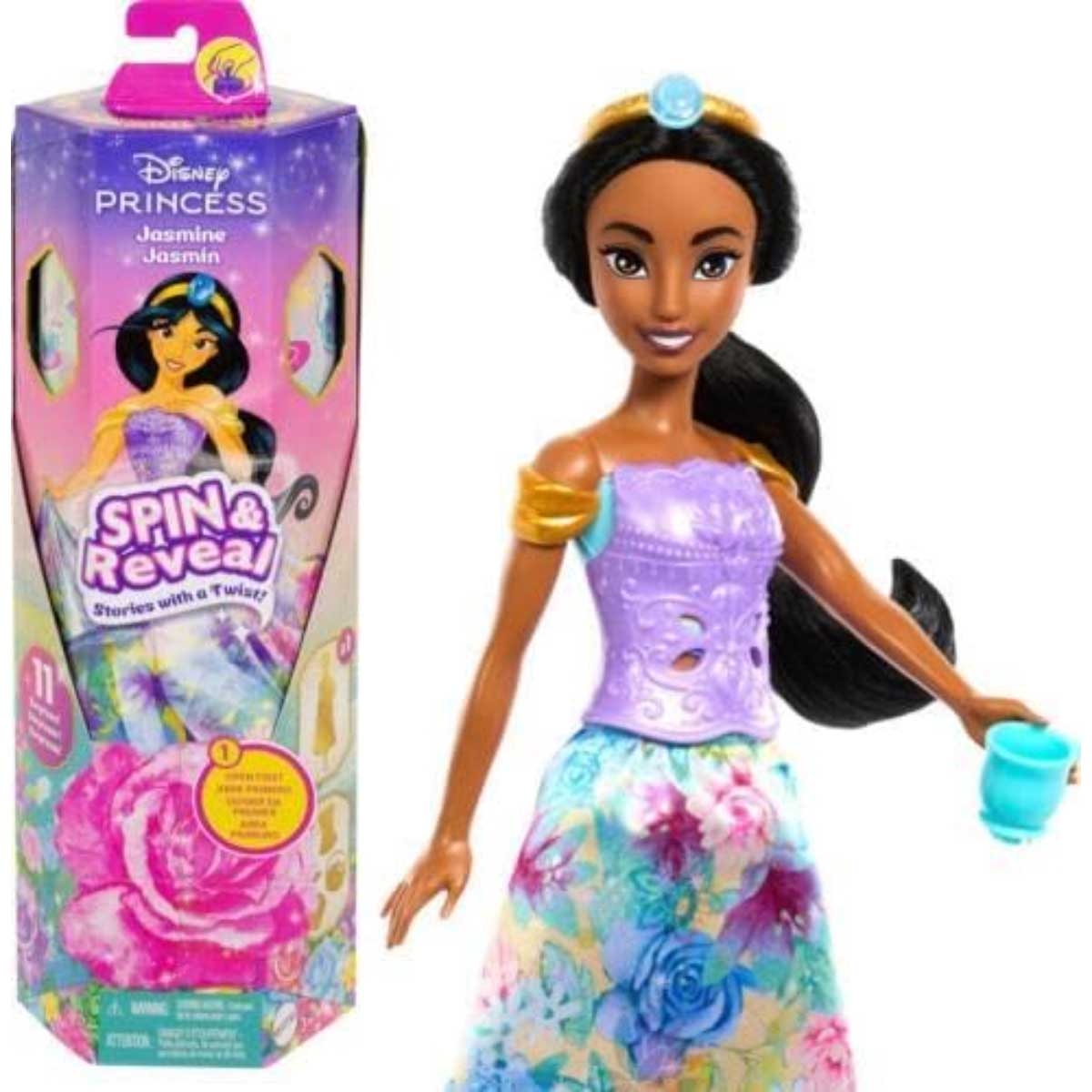 Disney Princess Assorted Spin & Reveal Fashion Doll Girls, 3-4 Years