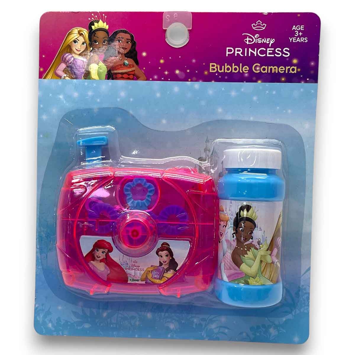 Disney Princess Bubble Machine with Bubble Solution Unisex, 3-4 Years