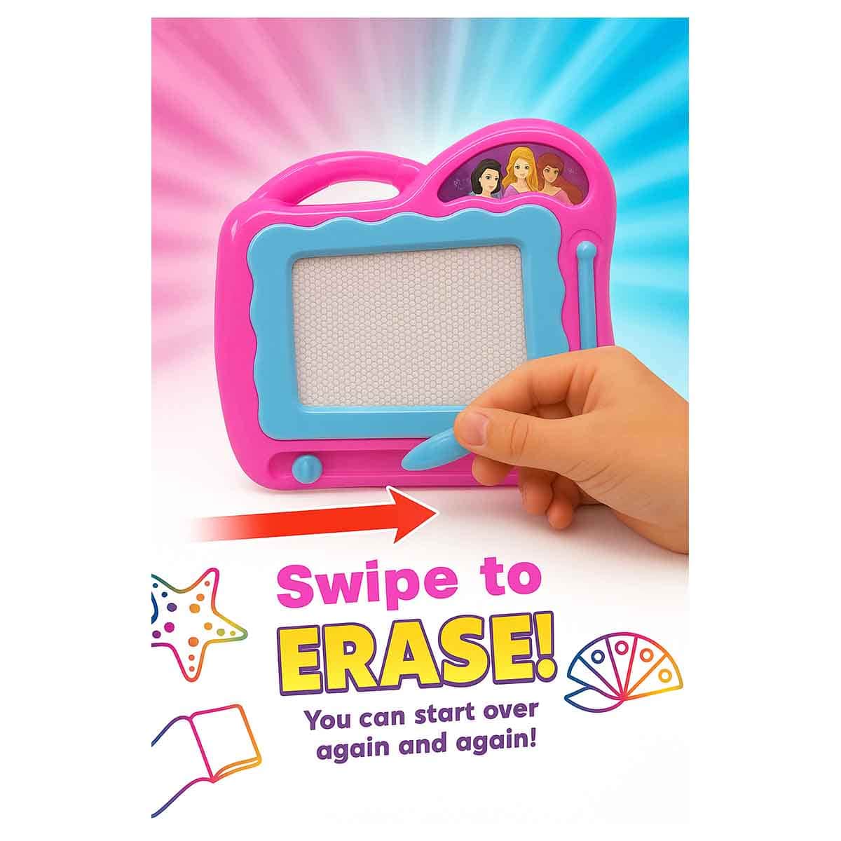 Disney Princess Doodle Drawing Board Unisex, 3-4 Years