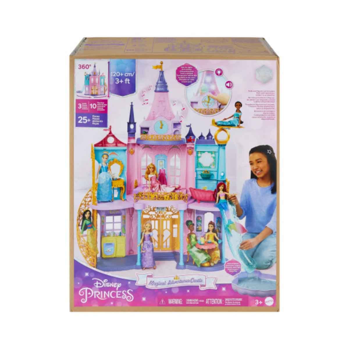 Disney Princess Fashion Doll Dream Castle Girls, 3-4 Years