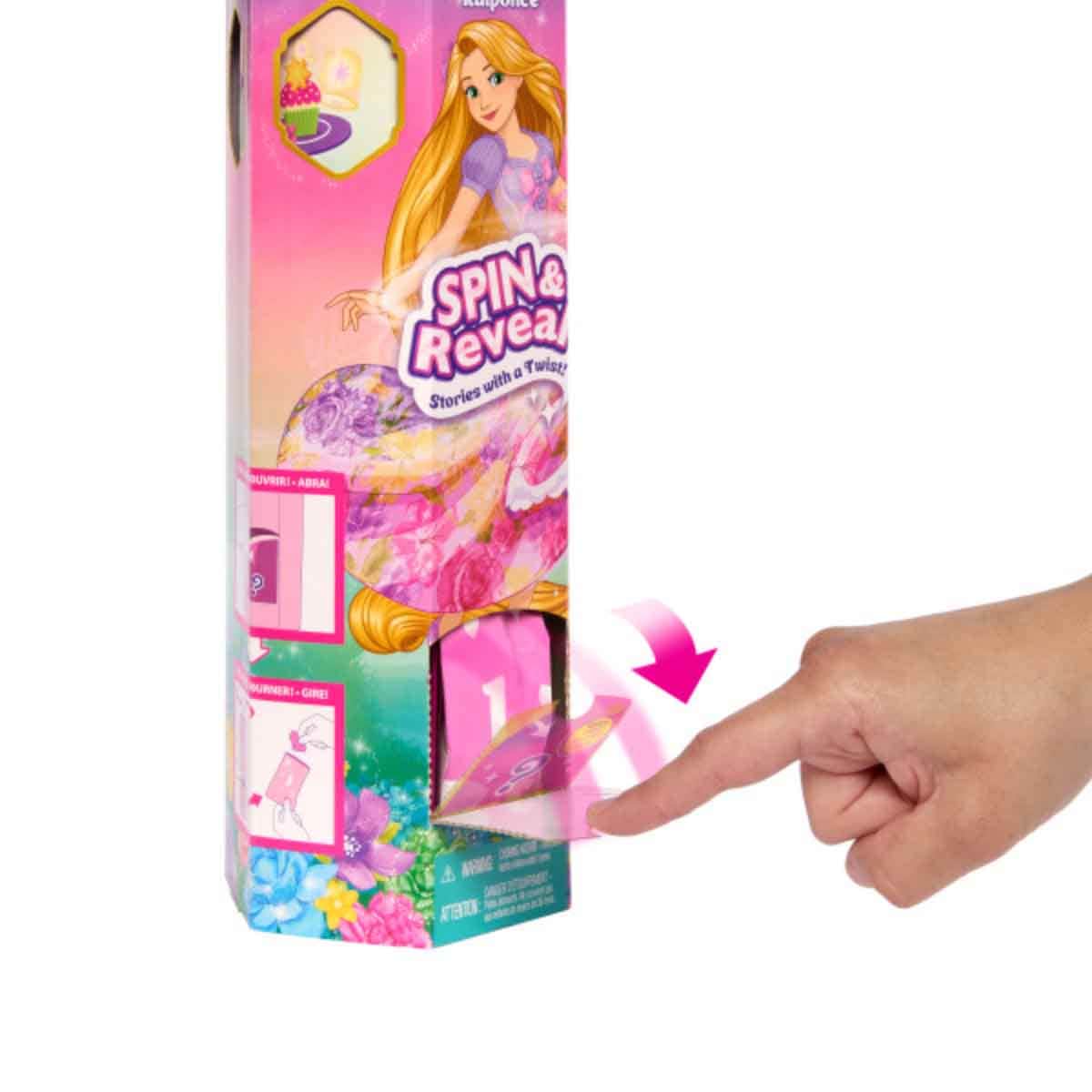 Disney Princess Wave-1 Spin & Reveal Rapunzel Fashion Doll Girls, 3-4 Years