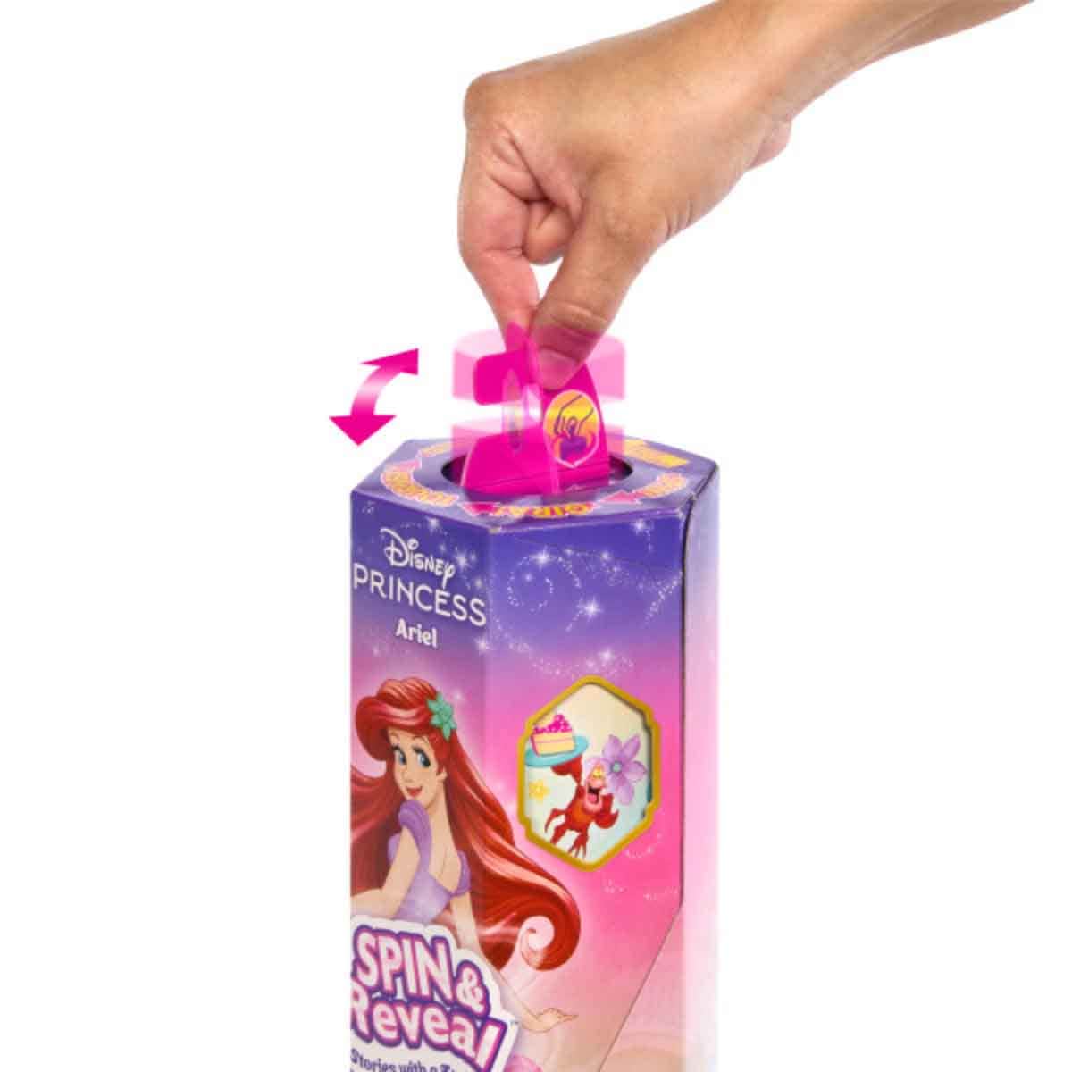 Disney Princess Wave-1 Spin & Reveal Rapunzel Fashion Doll Girls, 3-4 Years