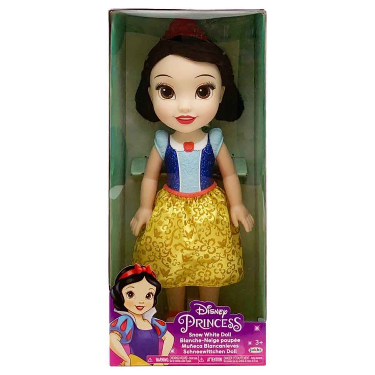 ديزني برنسيس دمية 15 إنش بتصميم صلب منوع للبنات، 3-4 سنوات