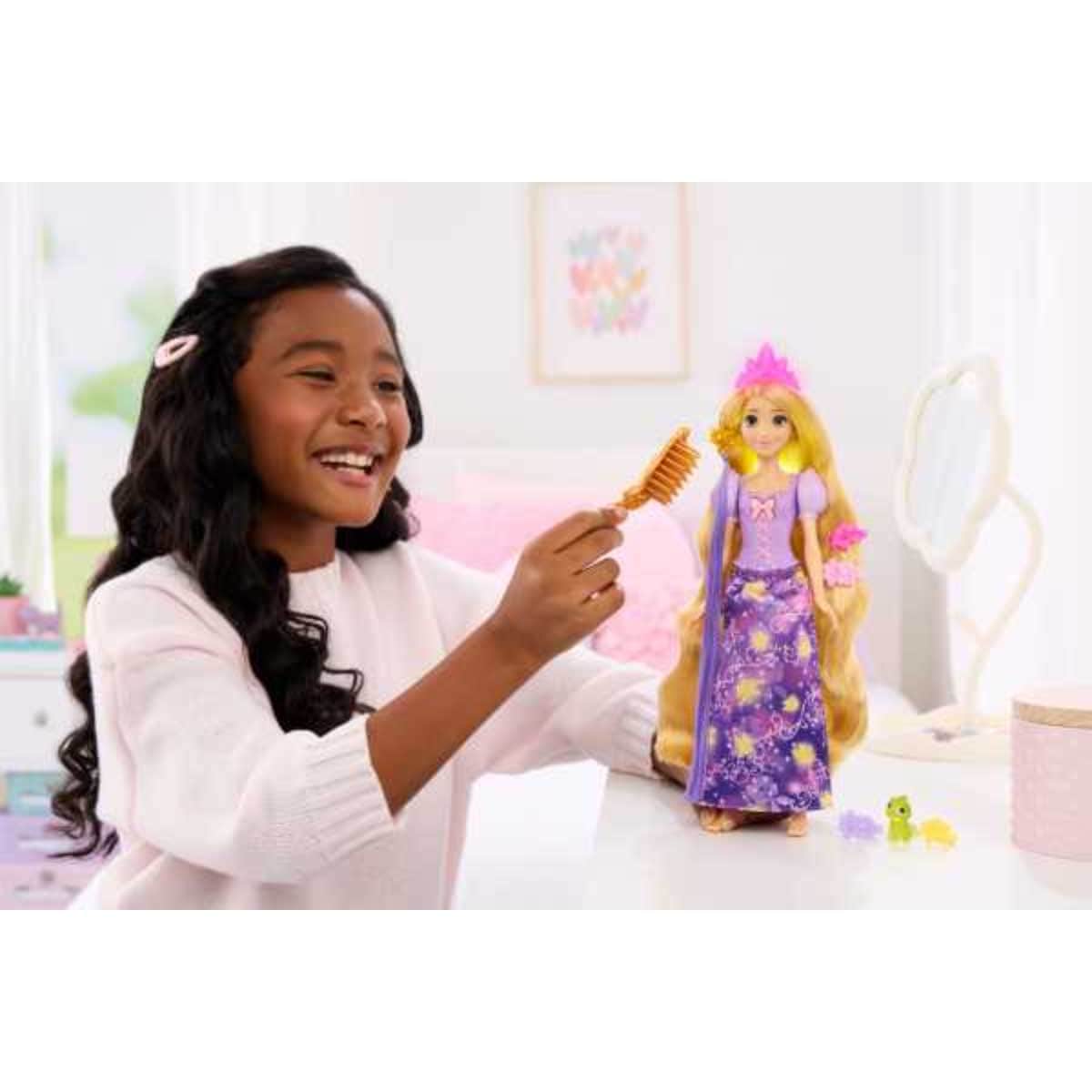 Disney Princess Lights Rapunzel Feature Doll Girls, 3-4 Years