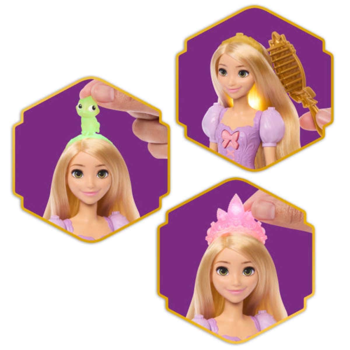 Disney Princess Lights Rapunzel Feature Doll Girls, 3-4 Years