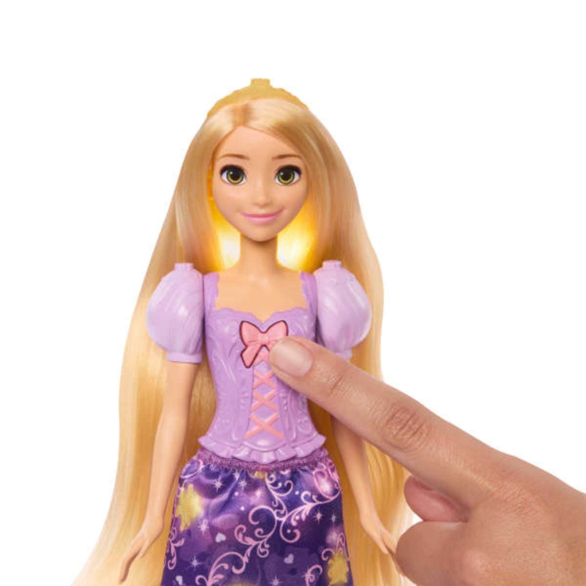 Disney Princess Lights Rapunzel Feature Doll Girls, 3-4 Years