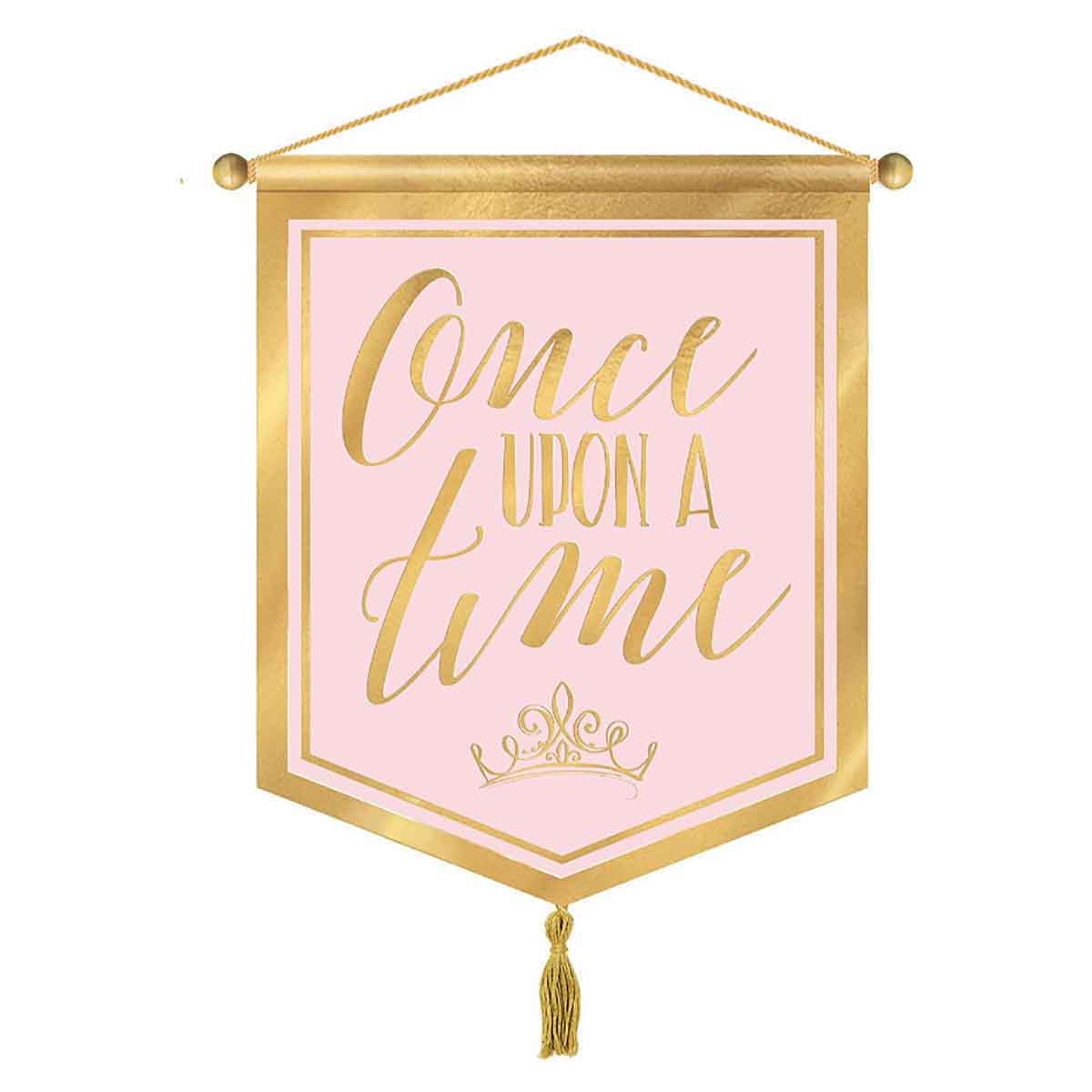 Disney Princess Once Upon A Time Canvas Hanging Decoration