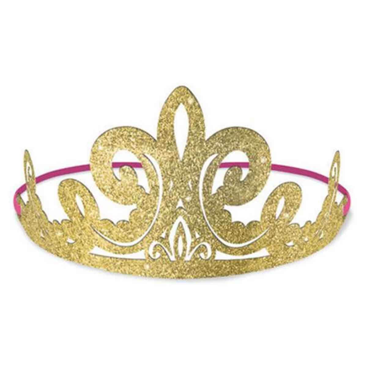 Disney Princess Once Upon A Time Favor Glitter Tiaras Set