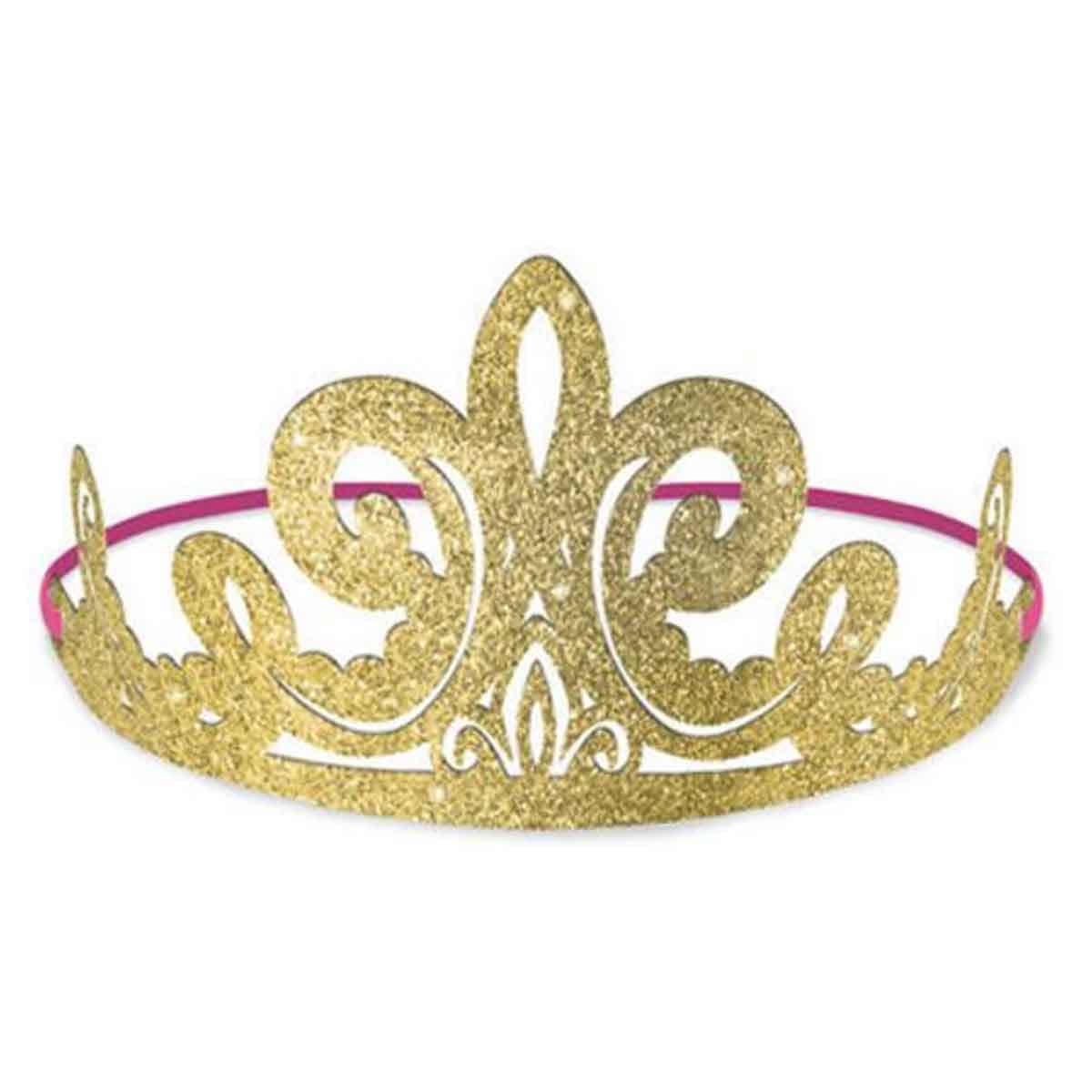 Disney Princess Once Upon A Time Favor Glitter Tiaras Set