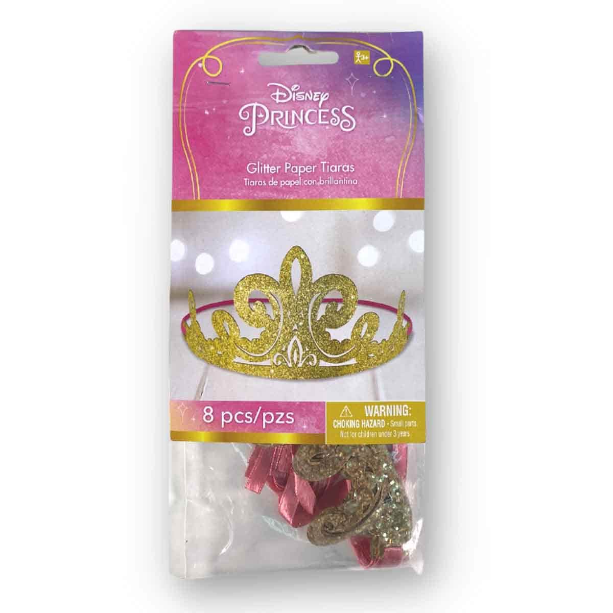 Disney Princess Once Upon A Time Favor Glitter Tiaras Set