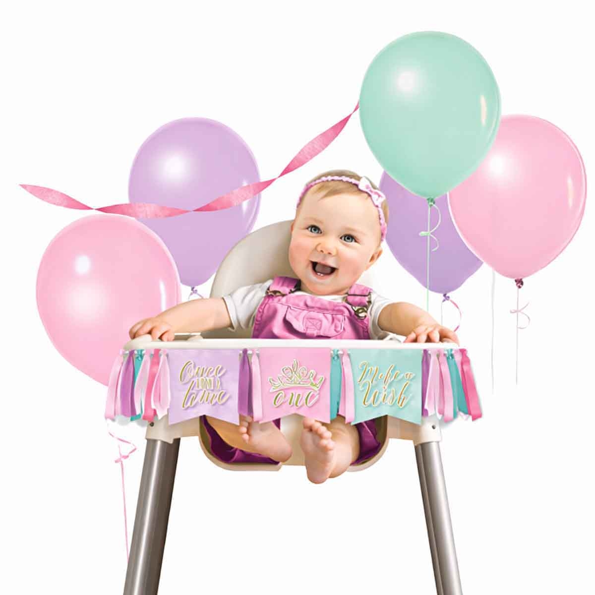 Disney Princess Once Upon A Time High Chair Decorating Kit