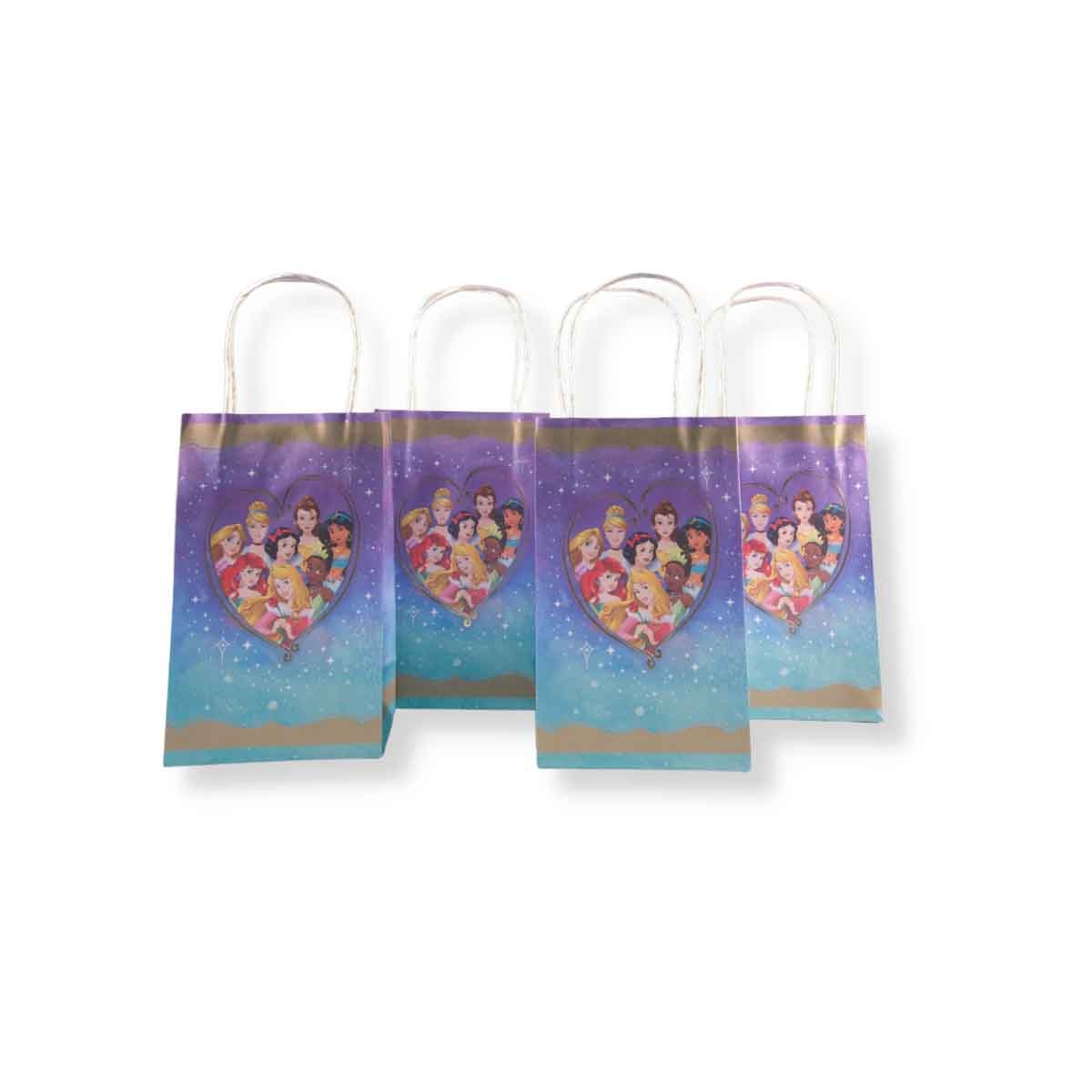 Disney Princess 8-Piece Once Upon A Time Kraft Bags Set