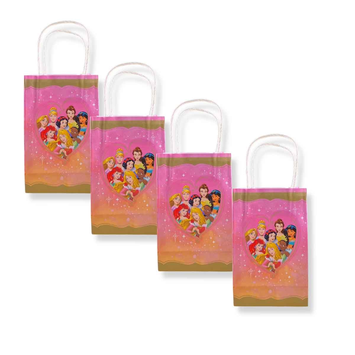 Disney Princess 8-Piece Once Upon A Time Kraft Bags Set