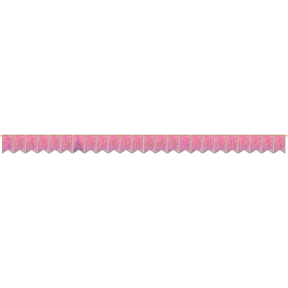 Disney Princess Once Upon A Time Pennant Banner