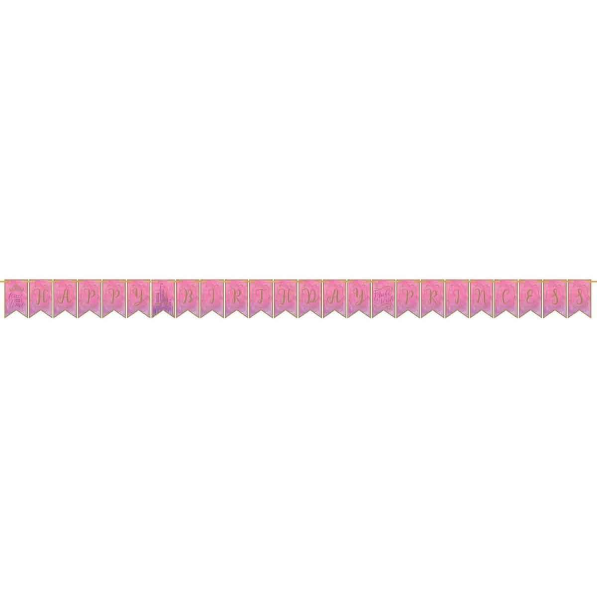 Disney Princess Once Upon A Time Pennant Banner