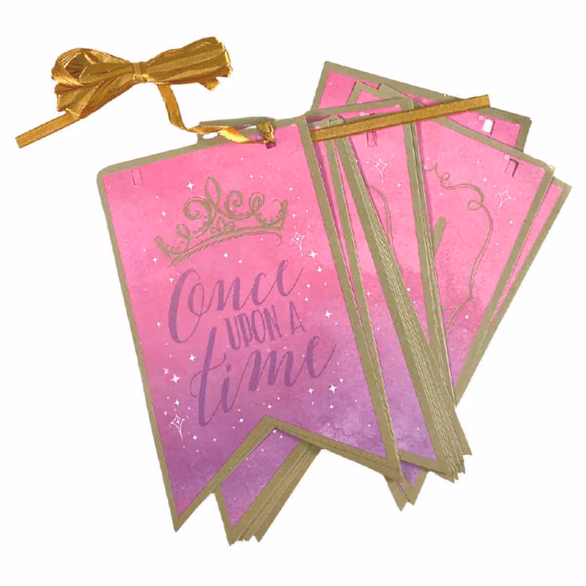 Disney Princess Once Upon A Time Pennant Banner