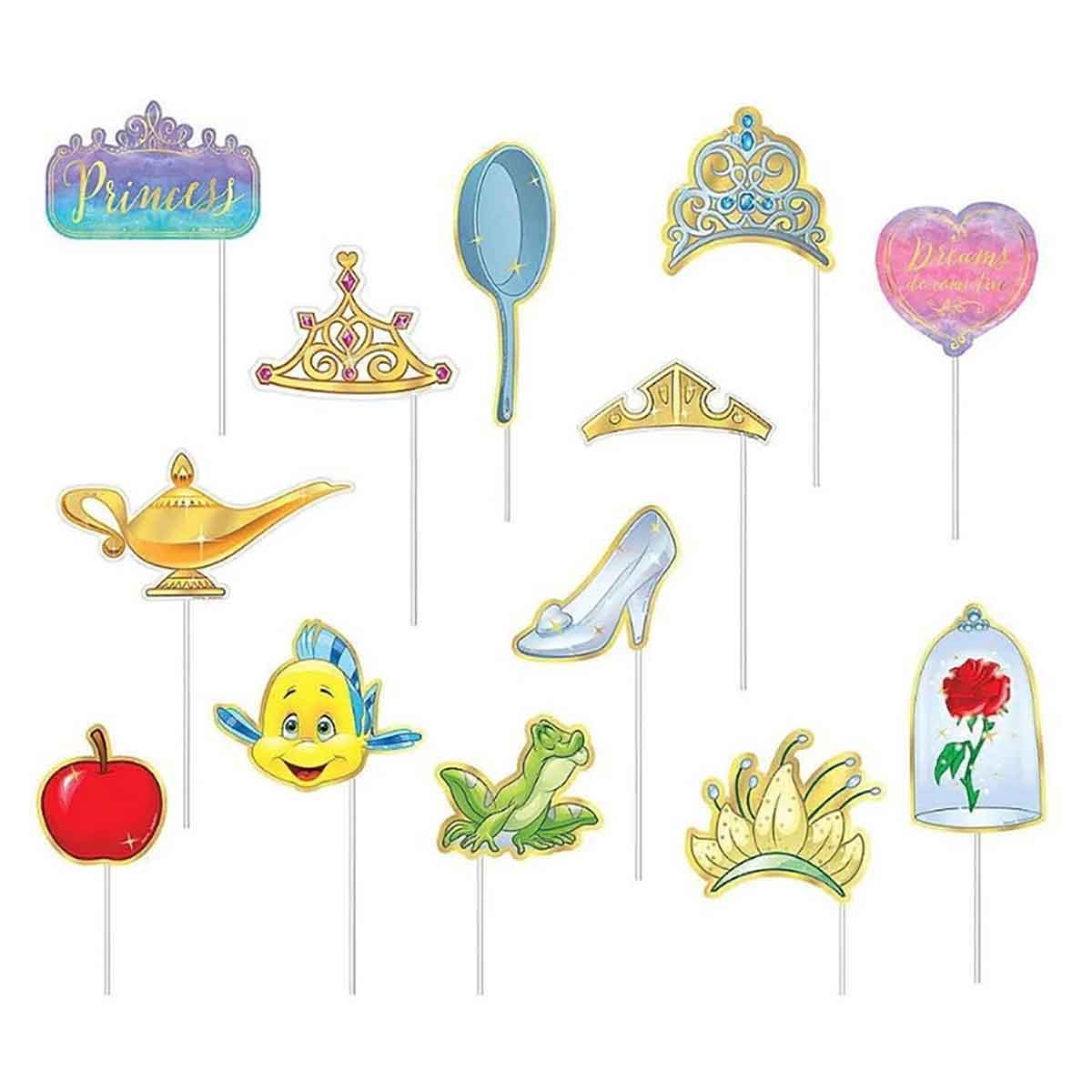 Disney Princess 13-Piece Once Upon A Time Photo Props Kit