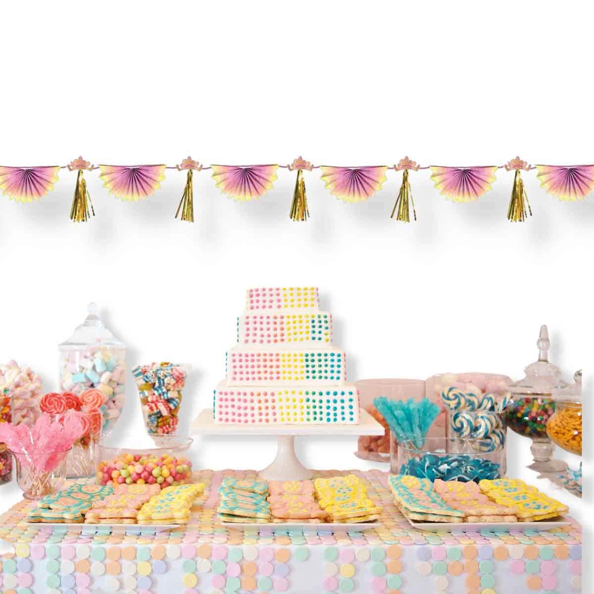 Disney Princess Once Upon A Time Tassel Garland Fans