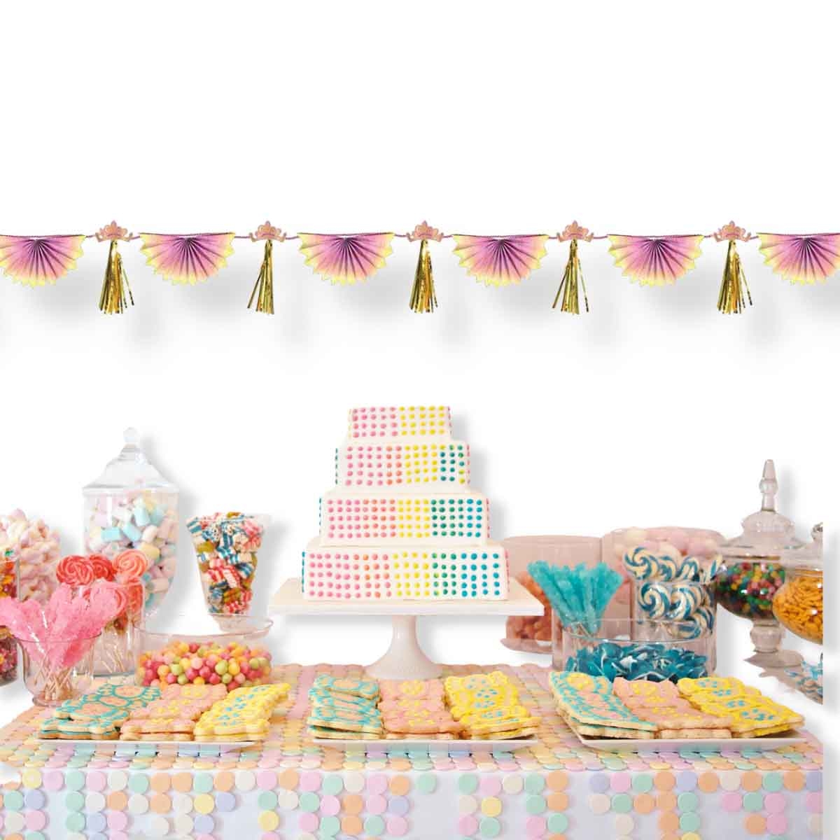 Disney Princess Once Upon A Time Tassel Garland Fans