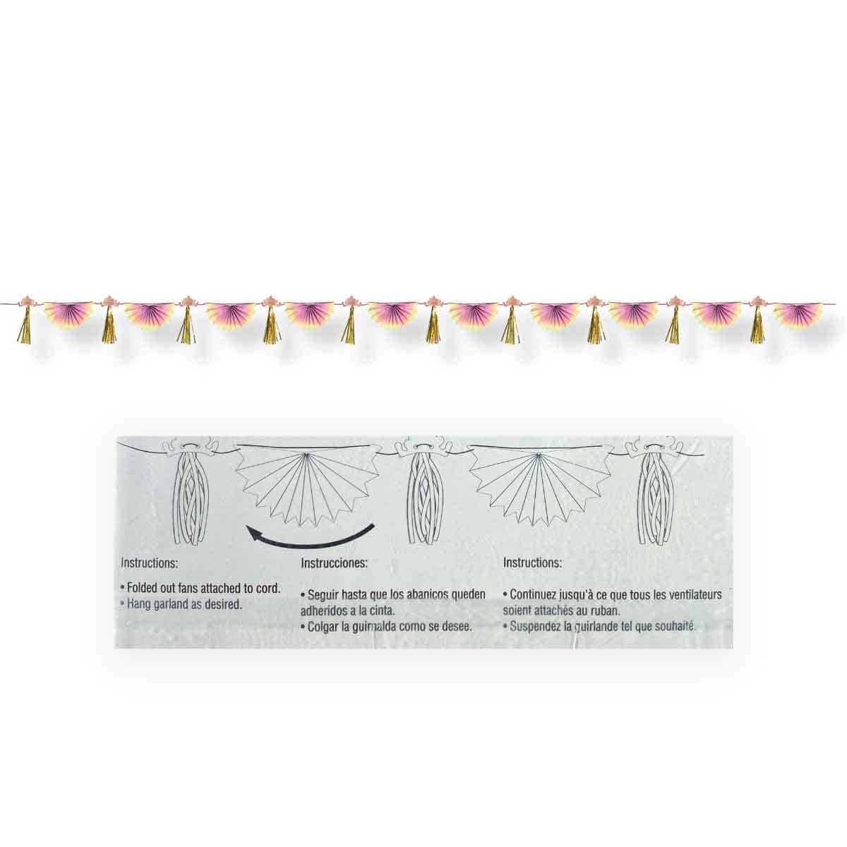 Disney Princess Once Upon A Time Tassel Garland Fans