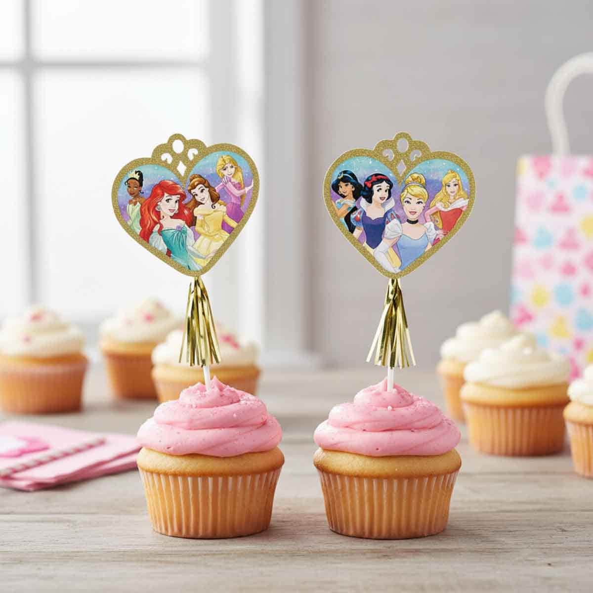 Disney Princess 8-Piece Once Upon A Time Wand Favors Set