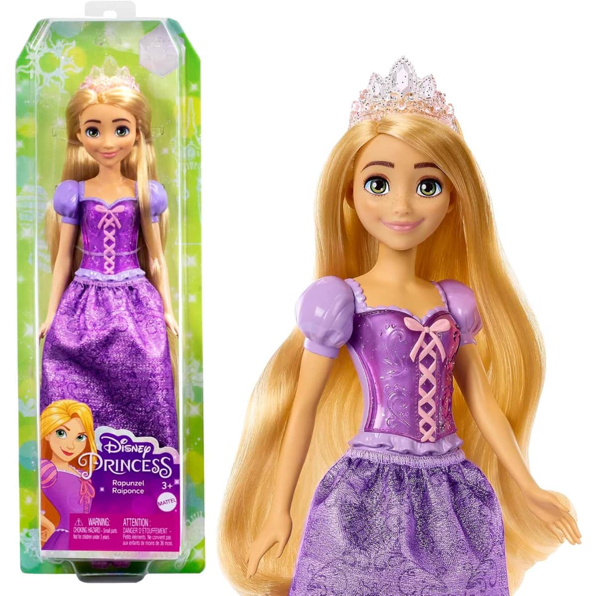 Disney Princess Rapunzel Fashion Doll Girls, 3-4 Years