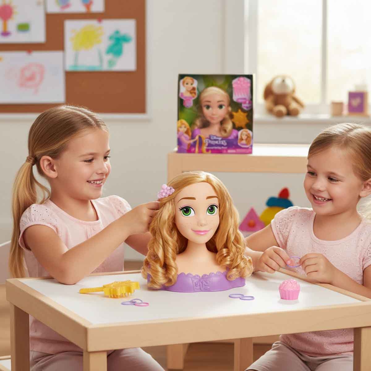 Disney Princess Rapunzel Small Styling Head Girls, 3-4 Years