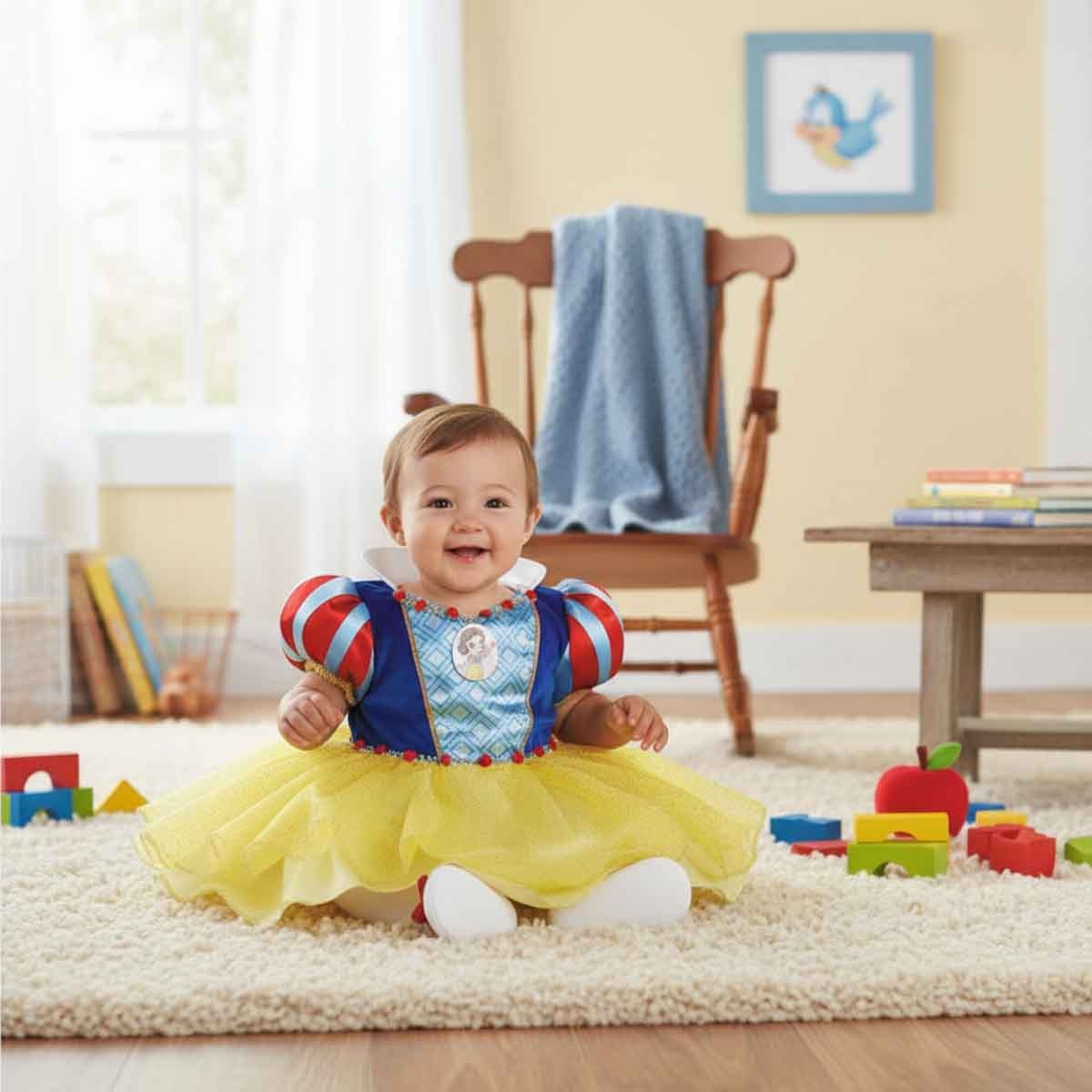 Disney Princess Snow White Classic Costume Girls, 12-18 Months