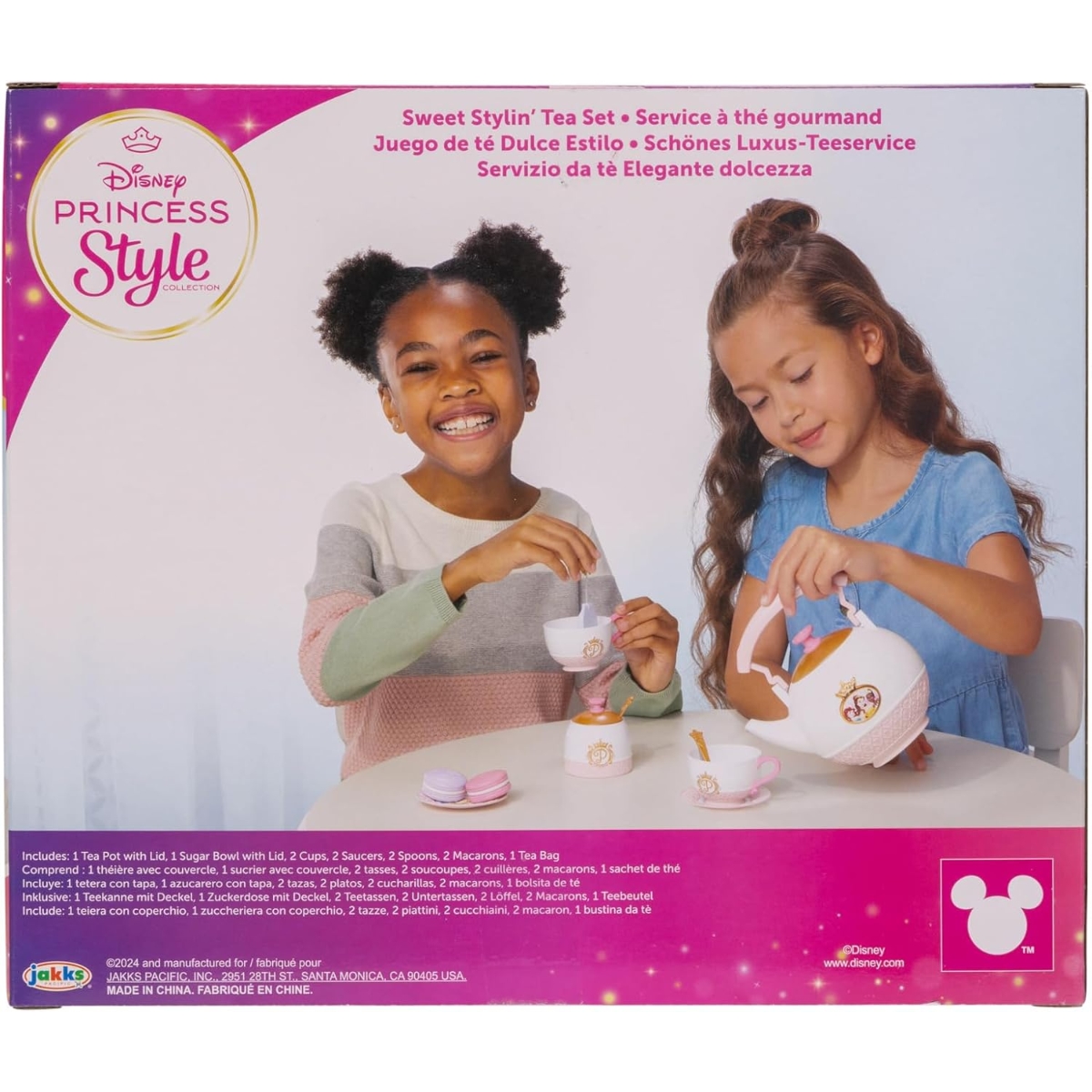 Disney Princess Style Collection Sweet Stylin Tea Set Girls, 3-4 Years