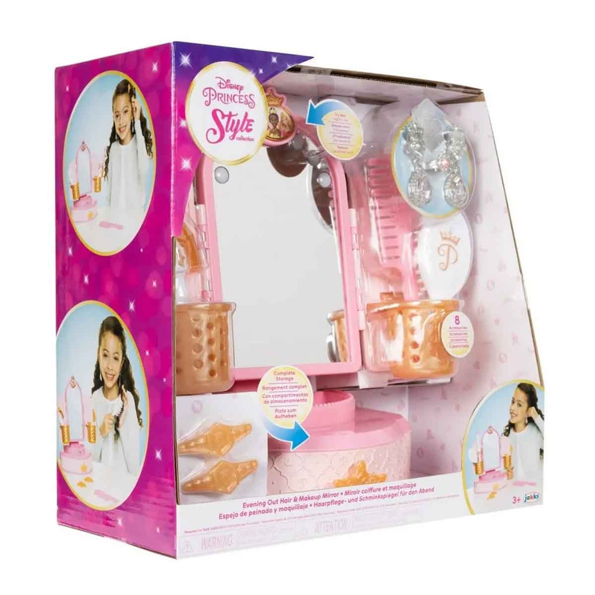 Disney Princess Style Hair & Makeup Mirror Girls, 3-4 Years