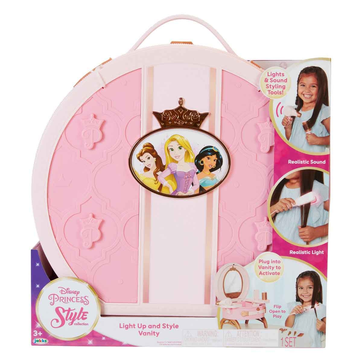 Disney Princess Style Travel Vanity Girls, 3-4 Years
