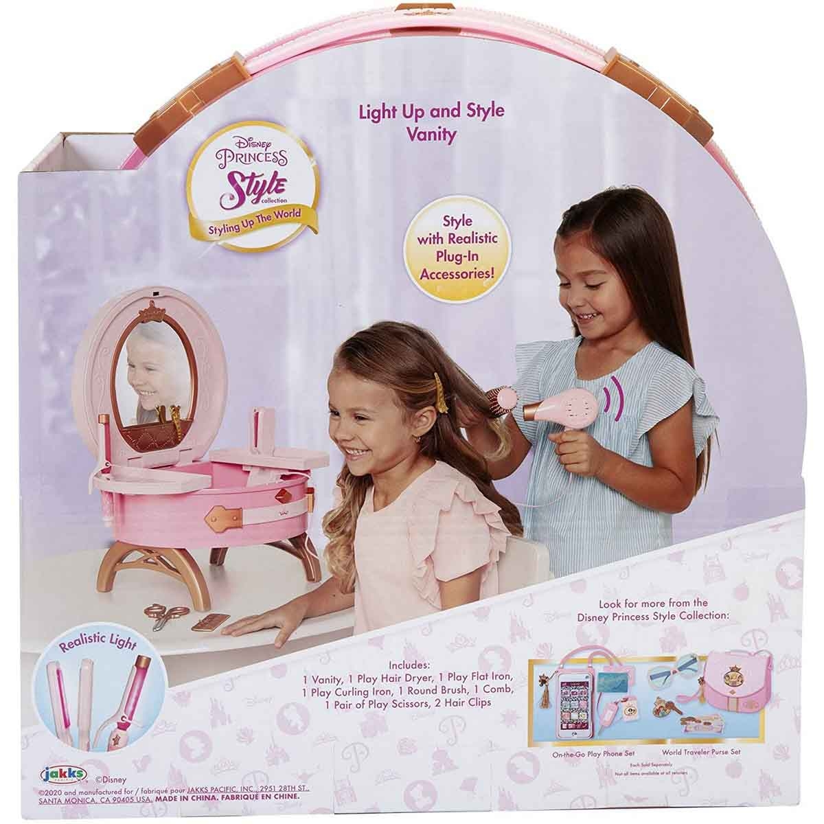 Disney Princess Style Travel Vanity Girls, 3-4 Years