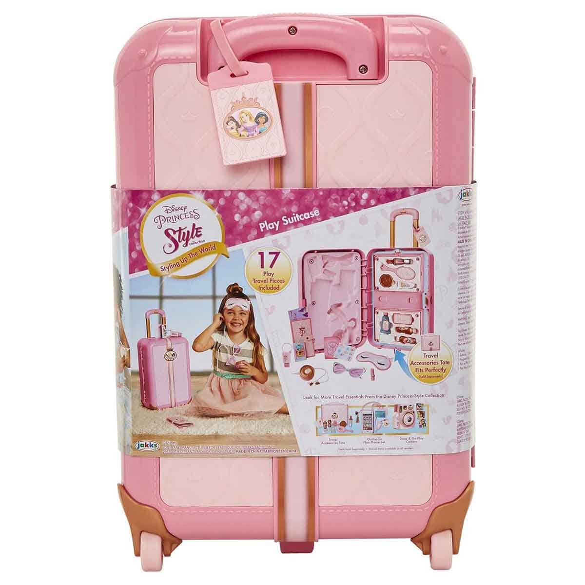 Disney Princess Suitcase Traveller Set Girls, 3-4 Years