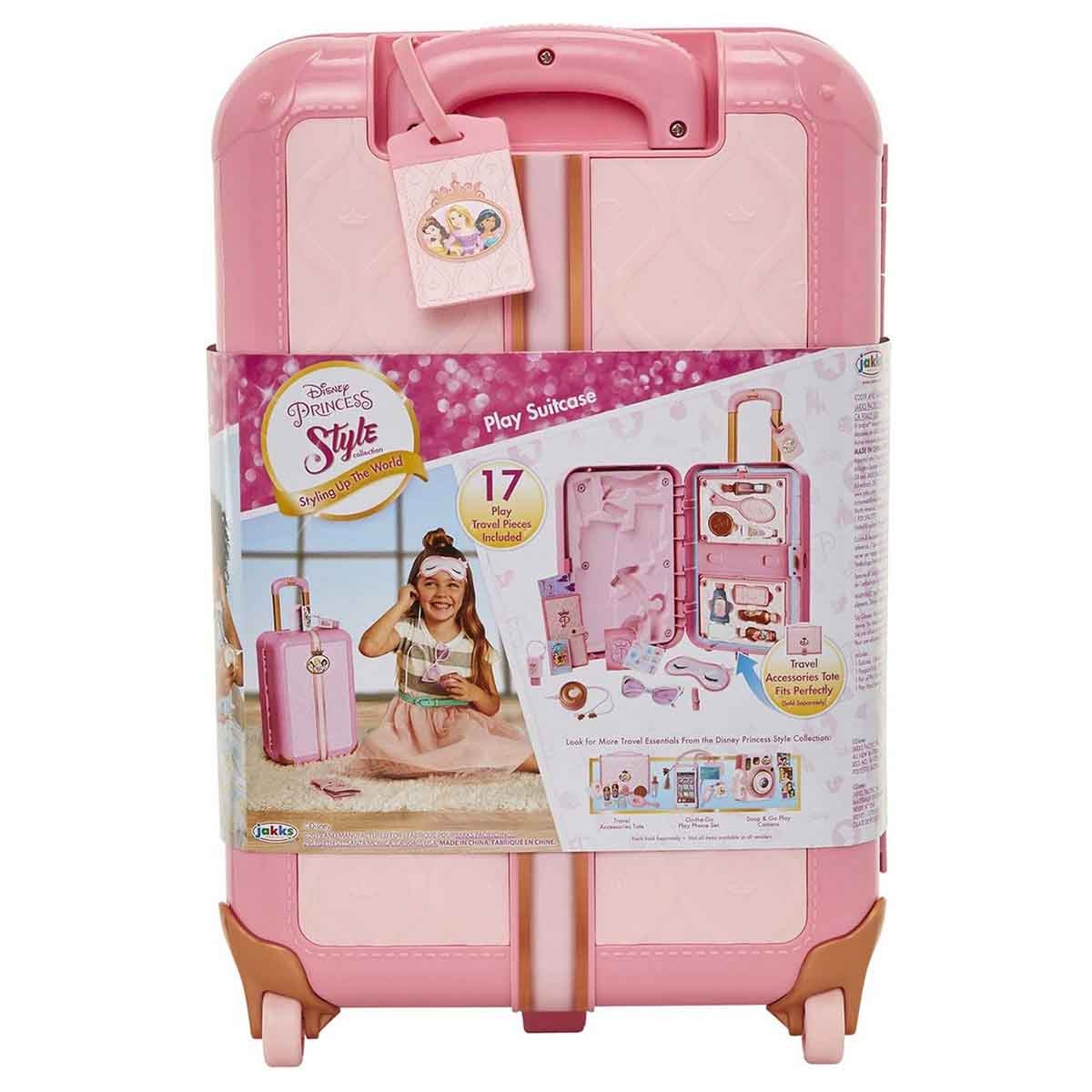 Disney Princess Suitcase Traveller Set Girls, 3-4 Years