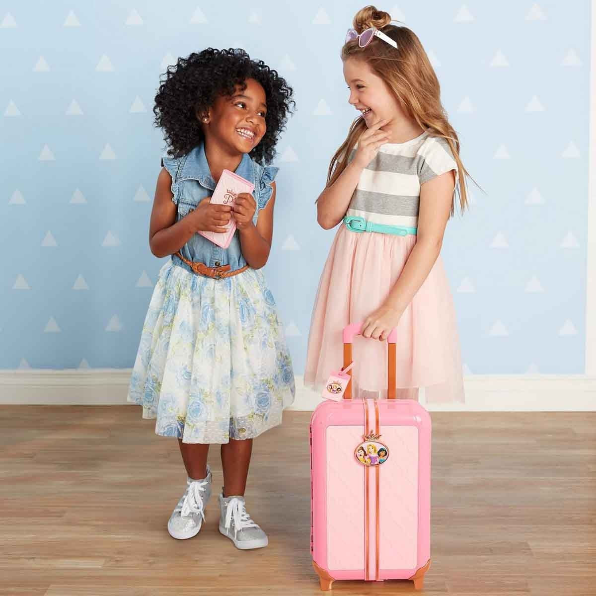 Disney Princess Suitcase Traveller Set Girls, 3-4 Years