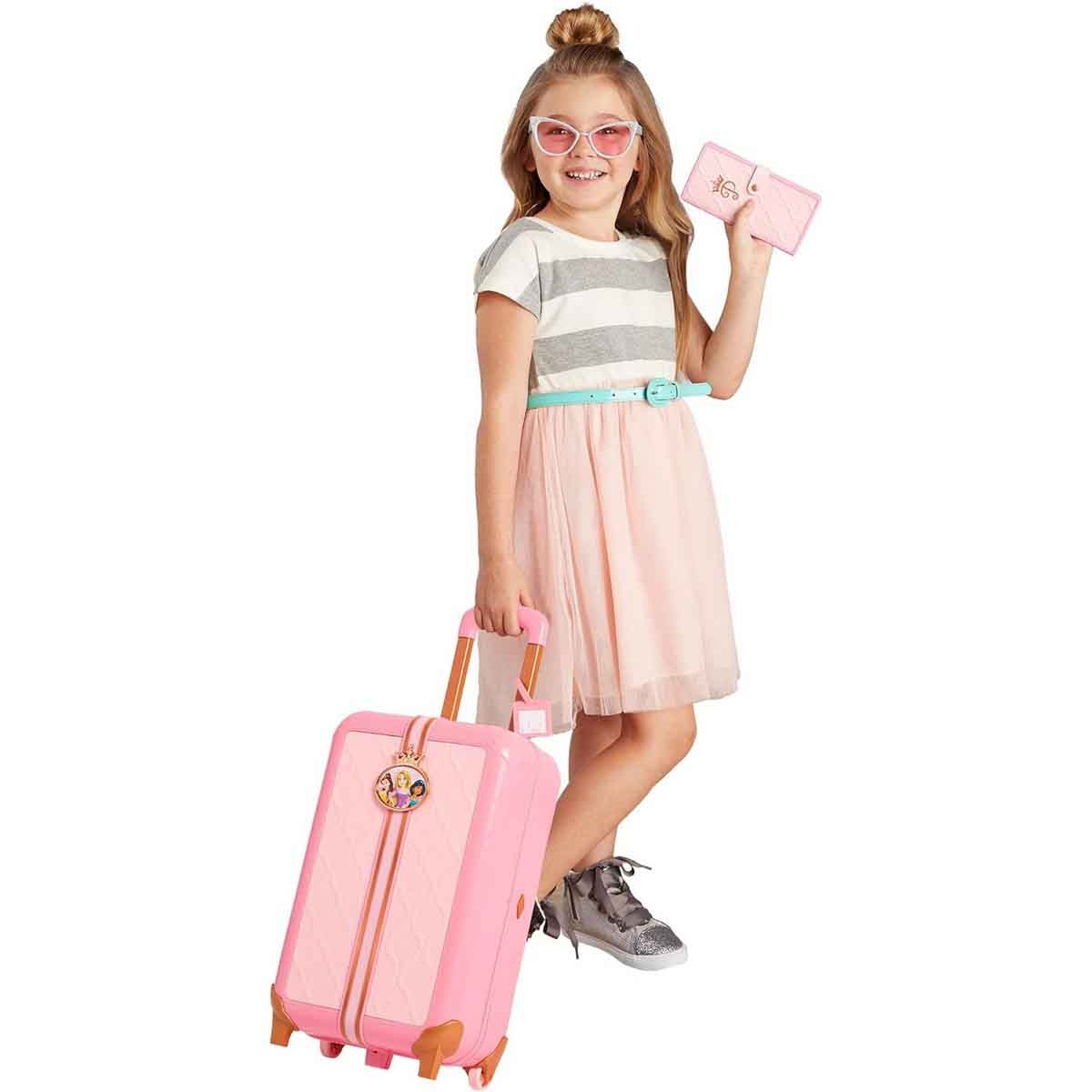 Disney Princess Suitcase Traveller Set Girls, 3-4 Years