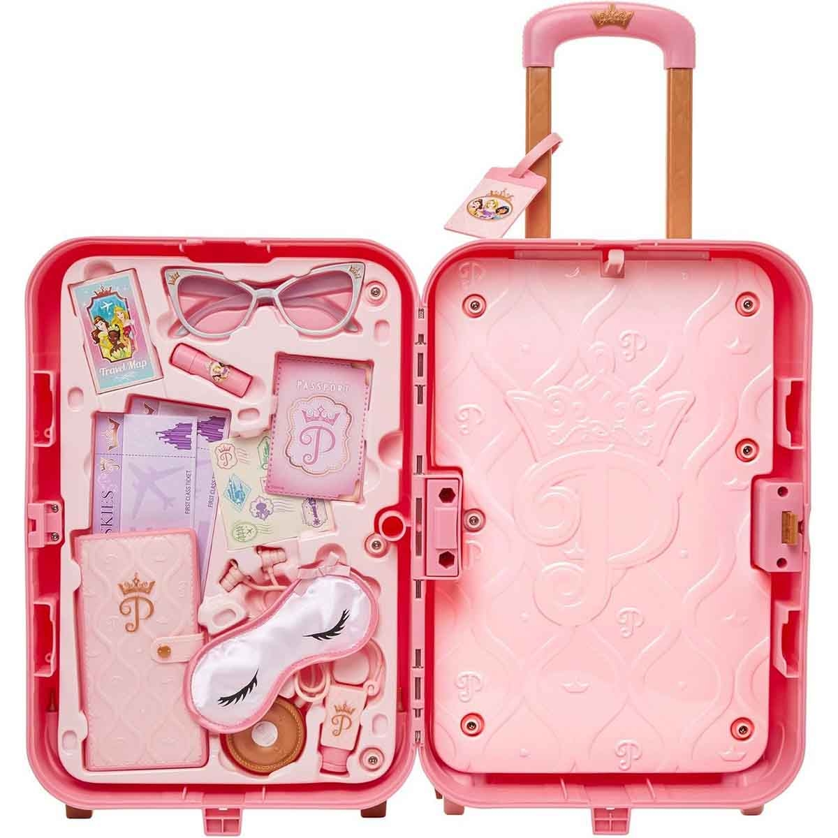 Disney Princess Suitcase Traveller Set Girls, 3-4 Years