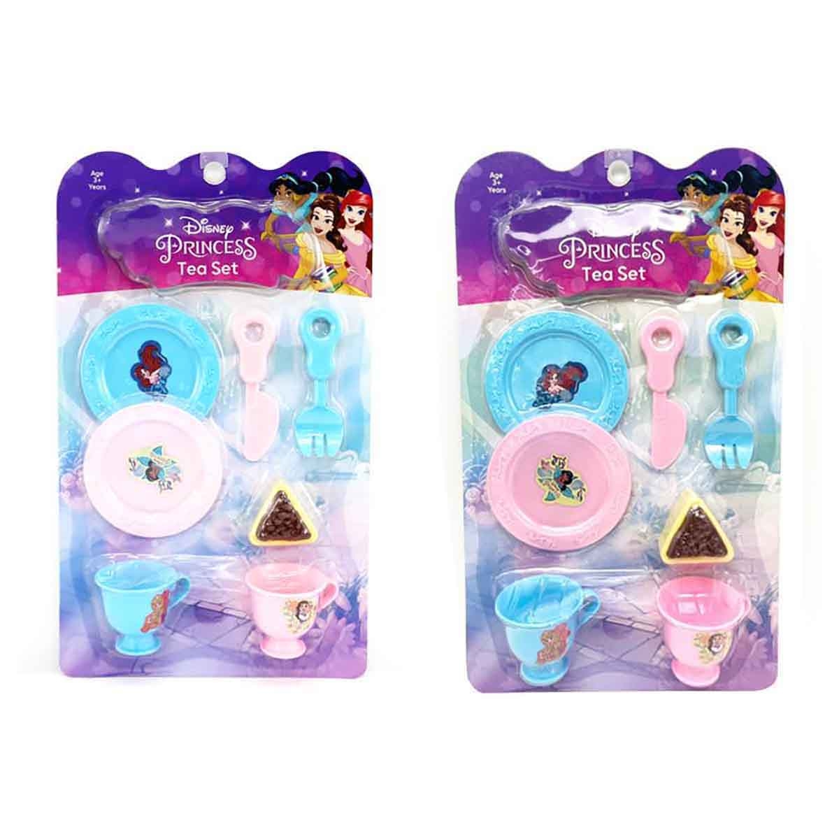ديزني برنسيس طقم شاي منوع للبنات، 3-4 سنوات