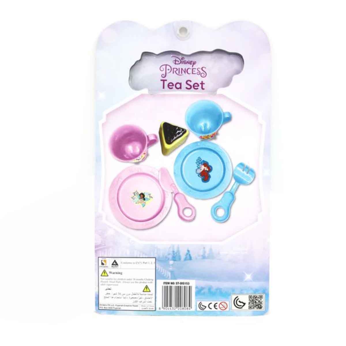 ديزني برنسيس طقم شاي منوع للبنات، 3-4 سنوات