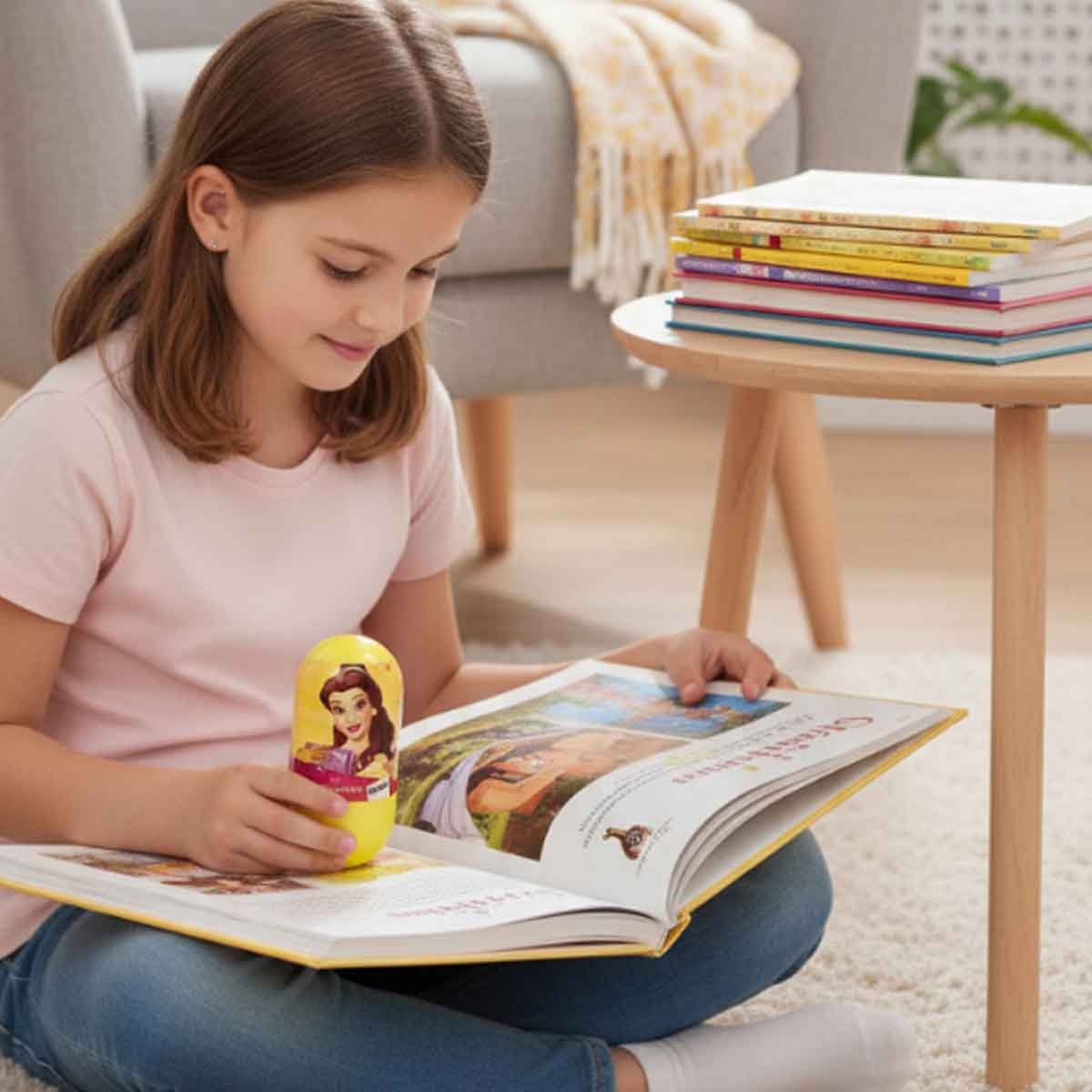 Disney Princess Wobbler Highlighter with Backer Card Unisex, 3-4 Years