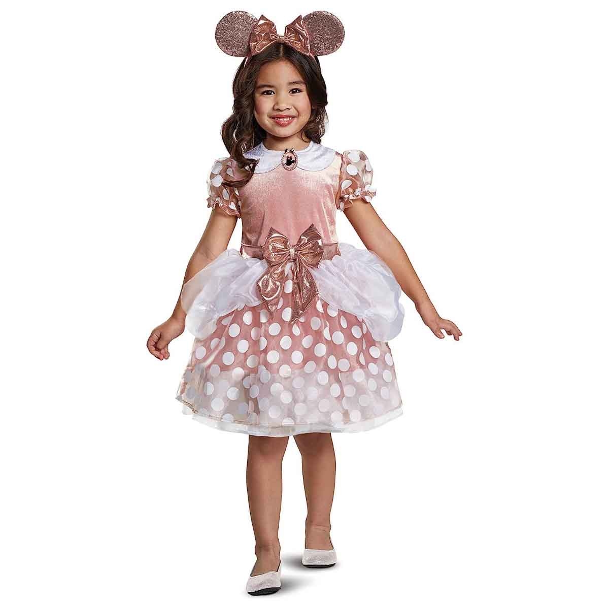 Minnie Mouse Rose Gold Classic Costume