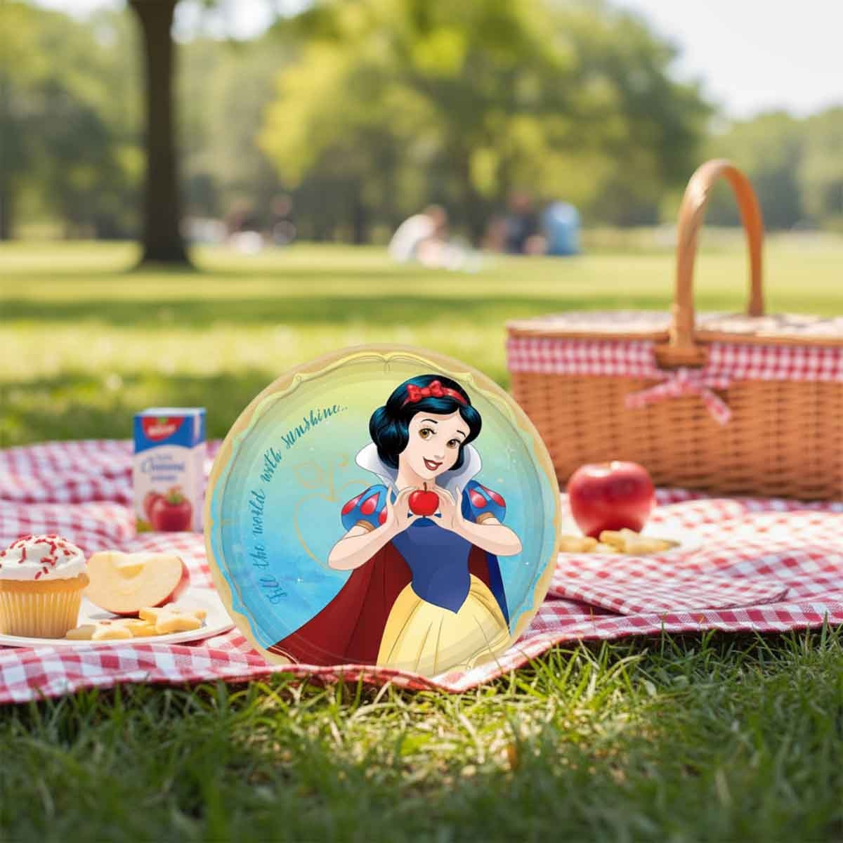 Disney Princess 8-Piece 9" Snow White Paper Plate Set